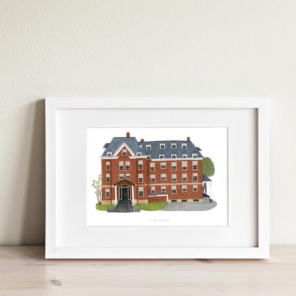 Mini Northrop House Print