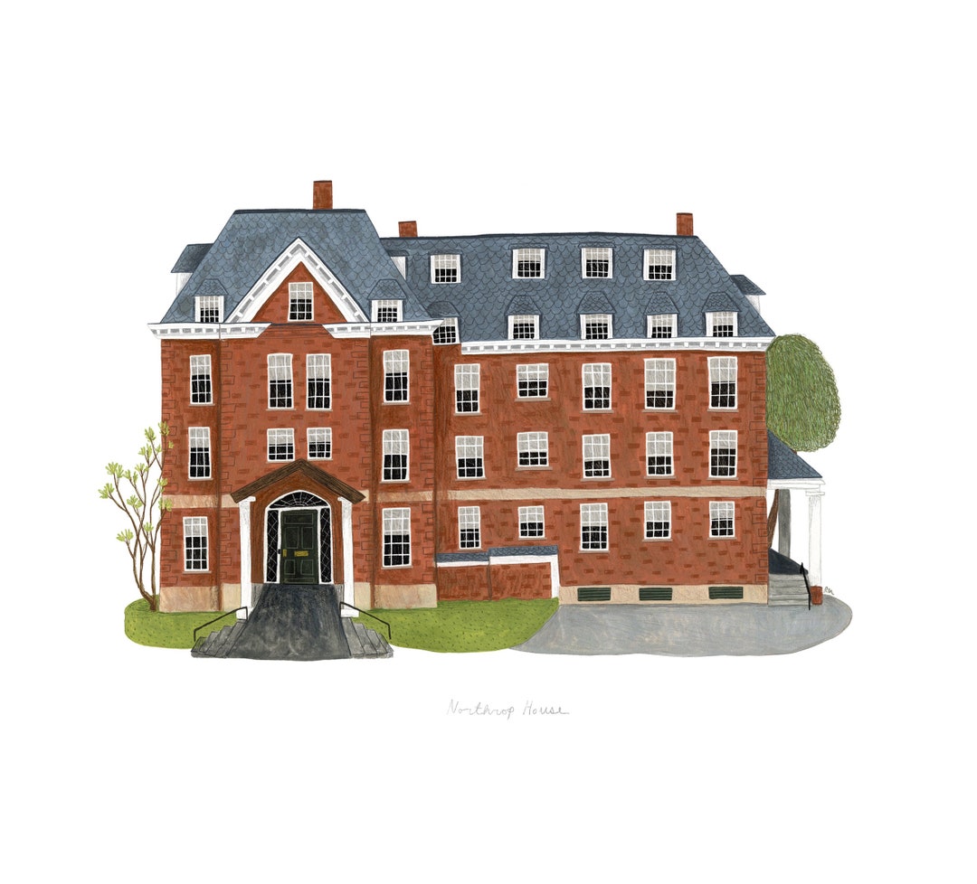 Northrop House Print Etsy