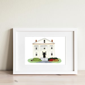 Mini impressão da casa de Dewey