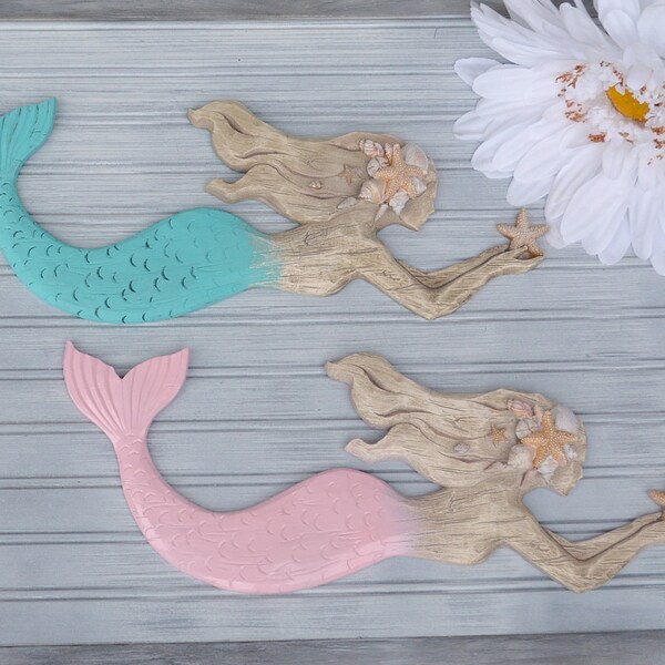 Mermaid Wall Hanging Etsy