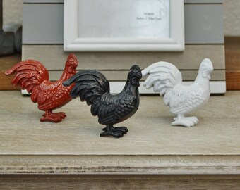 Rooster Drawer Pull Etsy