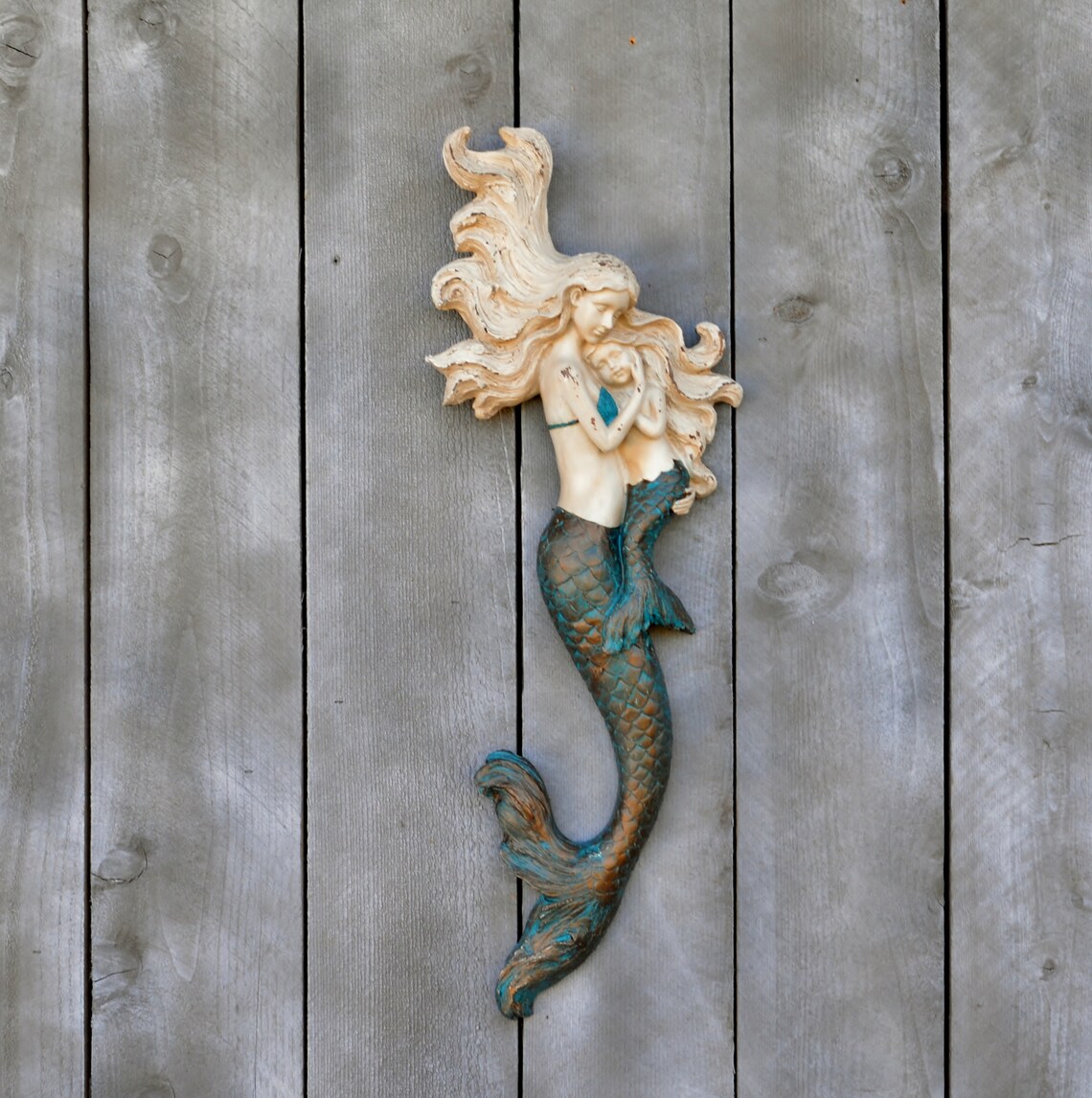 Décoration murale de sirène. Décor de sirène. Sirène avec Etsy