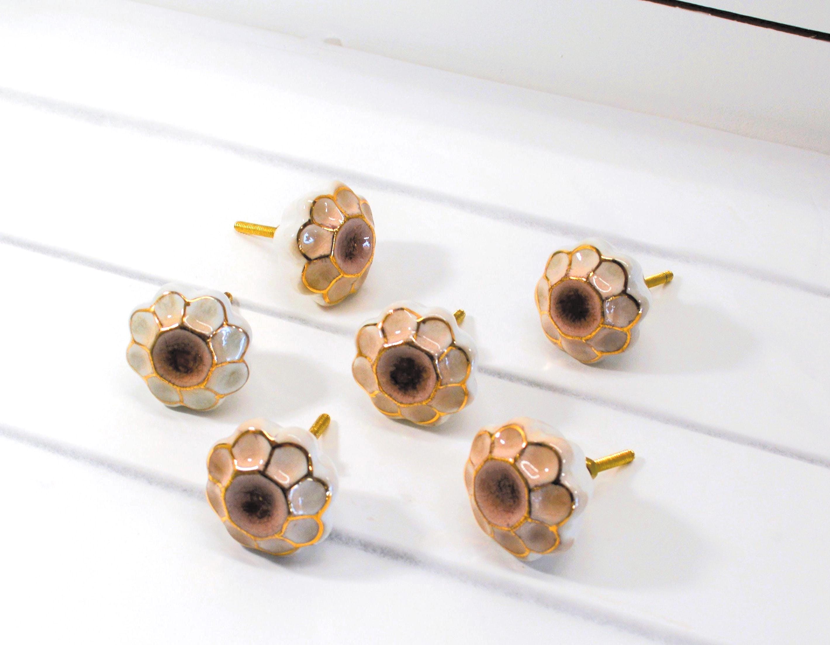 slim fit dress slacks Boahaus Set of 10 Modern Cabinet Knobs – Gold, Crystal, Rose Gold main image 1