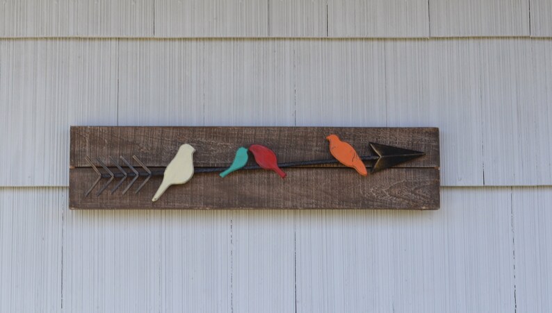 Bird Wall Decor Nature Inspired Wood Bird Wall Decor Bird Etsy