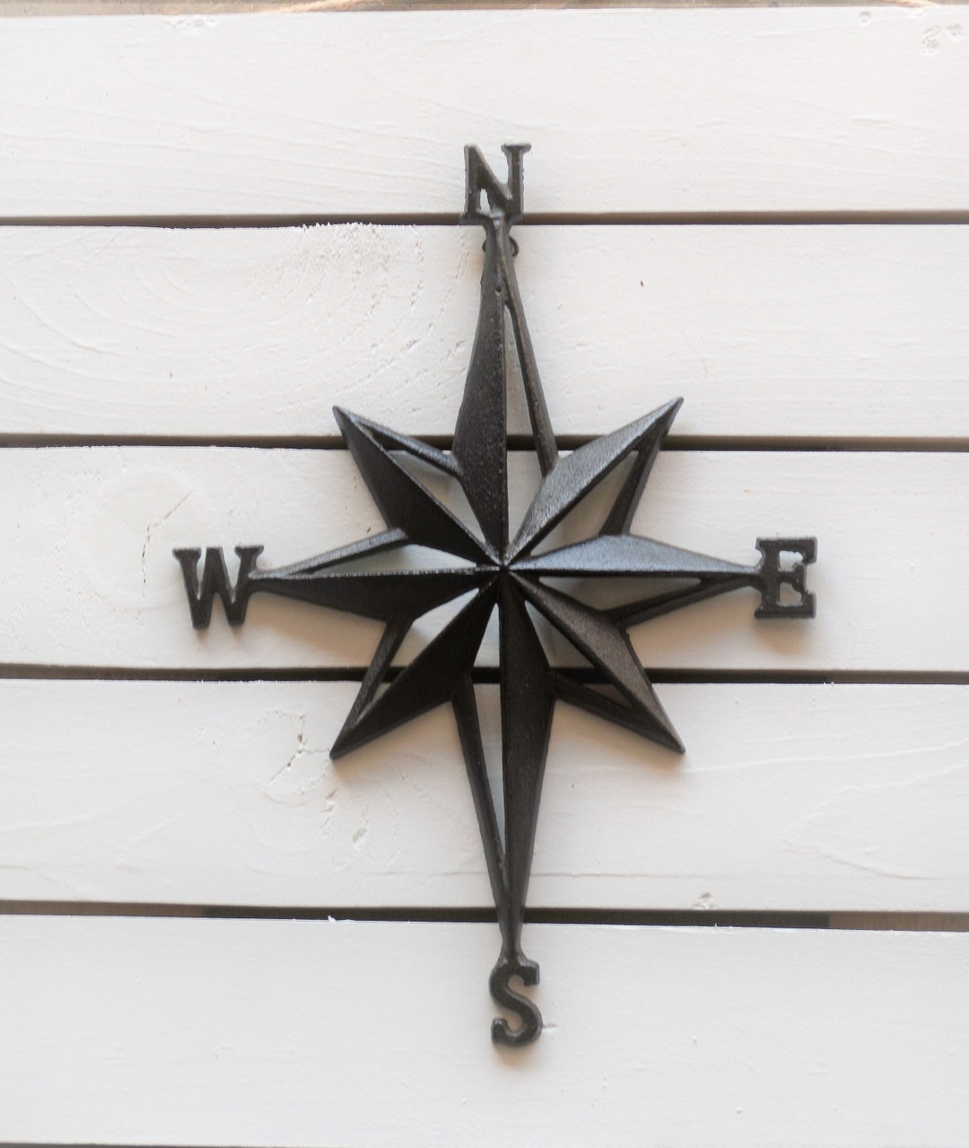 Nautical Star Wall Decor, Compass Rose, Coastal Decor, Nautical Decor