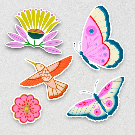 Summer Garden Sticker Pack