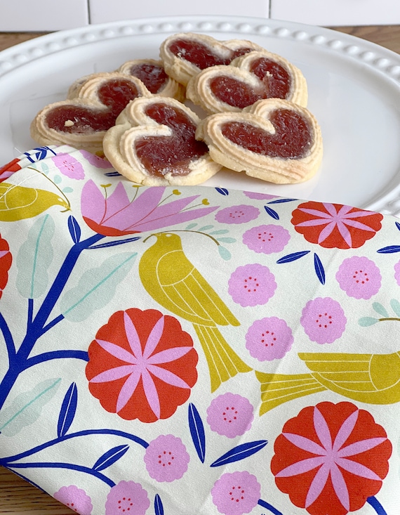 tea towel (modern folk #1)