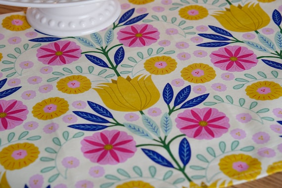 tea towel (modern folk #4)