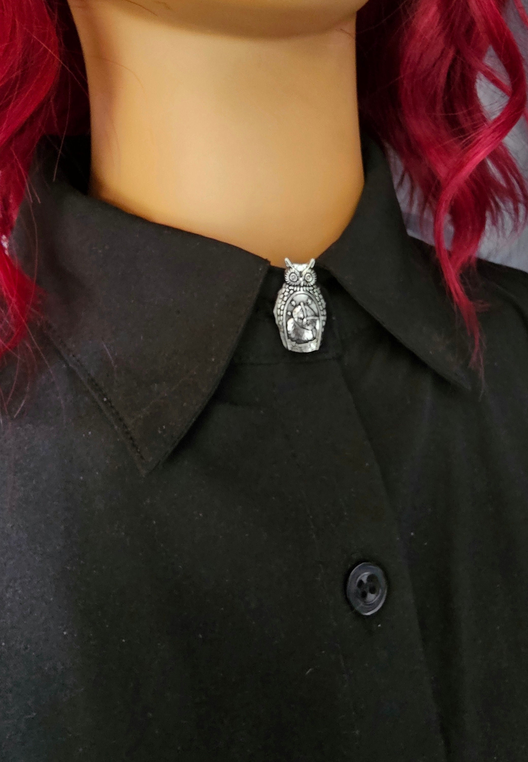Owl mum button cover
