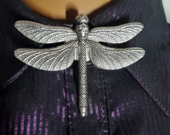 Dragonfly button cover