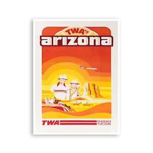 Arizona Wall Art Travel Poster America Print Home Decor (XR3522)
