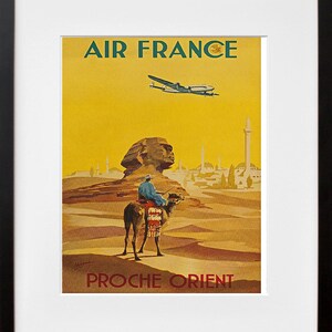 Travel Art Poster Egypt Vintage Print TR17 image 1