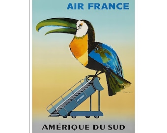 Zuid-Amerika Art Travel Poster Print Home Wall Decor (XR257)