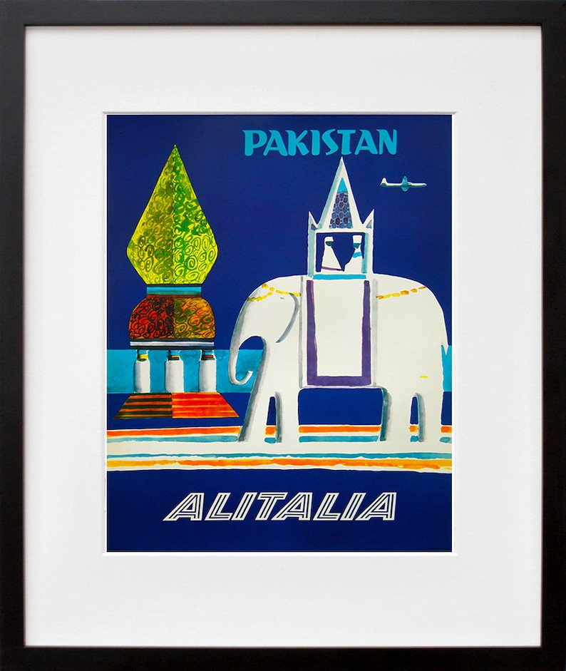 Pakistan Travel Art Sign Wall Decor Poster Print XR288 image 2