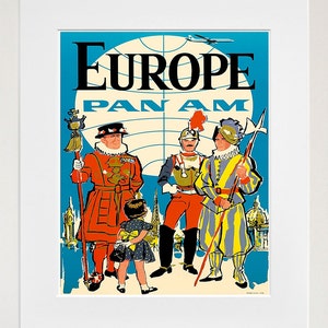 Europe Travel Poster European Wall Art Print Home Decor (ZT635)