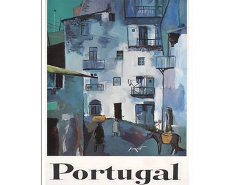 Portugal Travel Poster Vintage Portuguese Art Print  (XR4732)