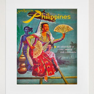 Philippines Travel Art Print Home Decor ZT278 image 3