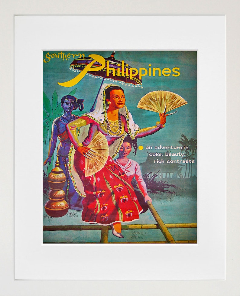 Philippines Travel Art Print Home Decor ZT278 image 3