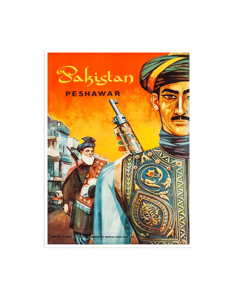 Pakistan Art Travel Poster Sign Wall Decor Print XR2433 image 1