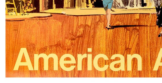 Hollywood Print Los Angeles Poster California Travel Art American