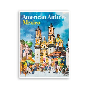 Mexico Travel Art Print Poster Mexican Vintage Home Decor (XR3432)
