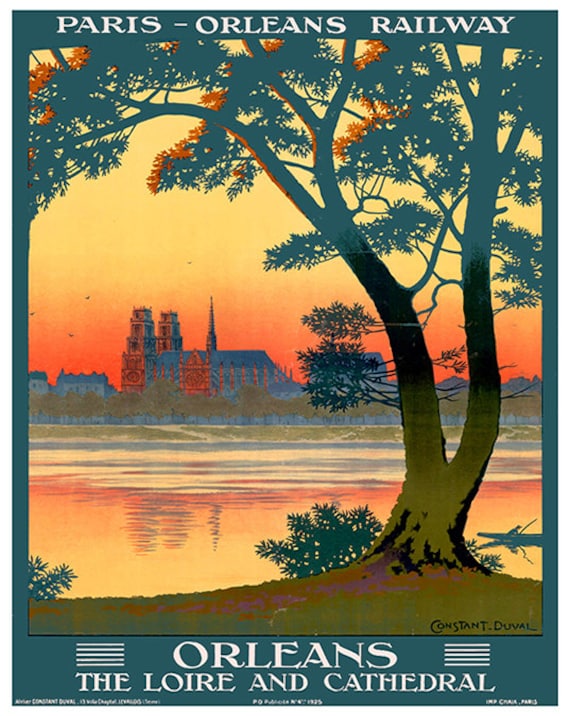 French Travel Poster France Art Print Home Decor (XR174) - Etsy