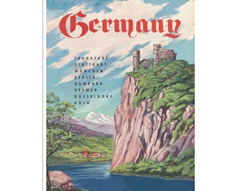 Germany Travel Poster Art Airline Print (TR38)