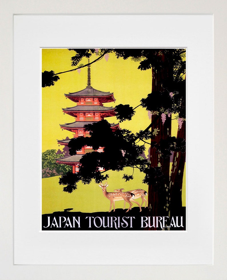 Japan Travel Art Poster Print Japanese Wall Decor (XR131) - Etsy