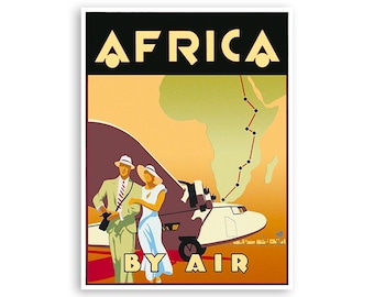Africa Travel Poster African Art Home Decor Print (TR87)