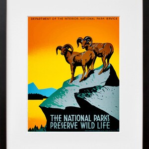 National Parks Art Travel Poster Print Vintage Home Decor (ZT184)