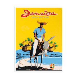 Travel Art Jamaica Print Advertising Poster (XR2443)