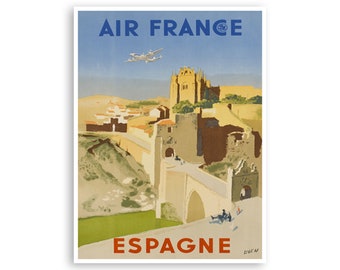 Spanien Wand Kunst Druck Reise Poster Spanisch Wohnkultur (XR3016)