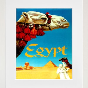 Egypt Travel Art Print Egyptian Home Decor (ZT346)