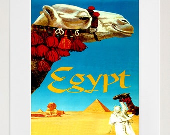 Lámina de viaje a Egipto, decoración del hogar egipcia (ZT346)
