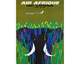 Art Africa Travel Poster Rare Hot New Original 12x16" TR142 Art Africa Travel Poster Rare Hot New Original 12x16" TR142