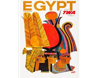 Ägypten Reise Poster Kunstdruck Ägyptische Wohnkultur (XR2718)
