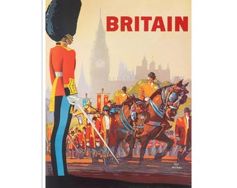 Großbritannien Wand Kunst Reise Poster British Home Decor Print (XR2436)