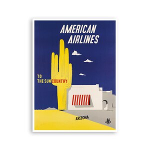 Arizona Travel Poster America Art Print Home Decor (XR3002)