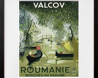 Romania Gift Travel Art Print Vintage Home Decor Poster (XR1461)