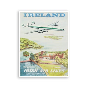 Ireland Travel Art Print Irish Poster Home Decor (XR3281)