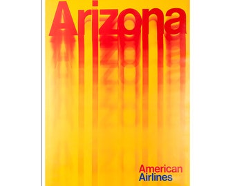 Arizona Travel Poster Vintage Print Tourism Art (XR4605)