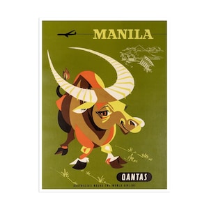 Manila Art Philippines Travel Poster Print Home Decor (XR2153)