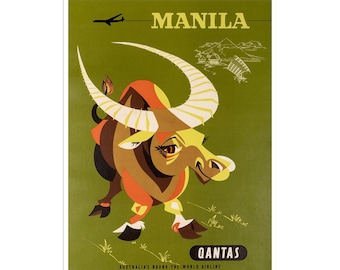 Manila Art Philippines Travel Poster Print Home Decor (XR2153)