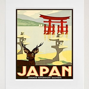 Japan Poster Japanese Wall Art Travel Print (TR56)
