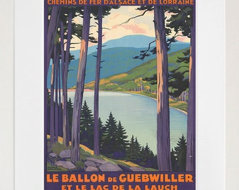 Affiche de voyage français France Art Print Home Decor (XR176)