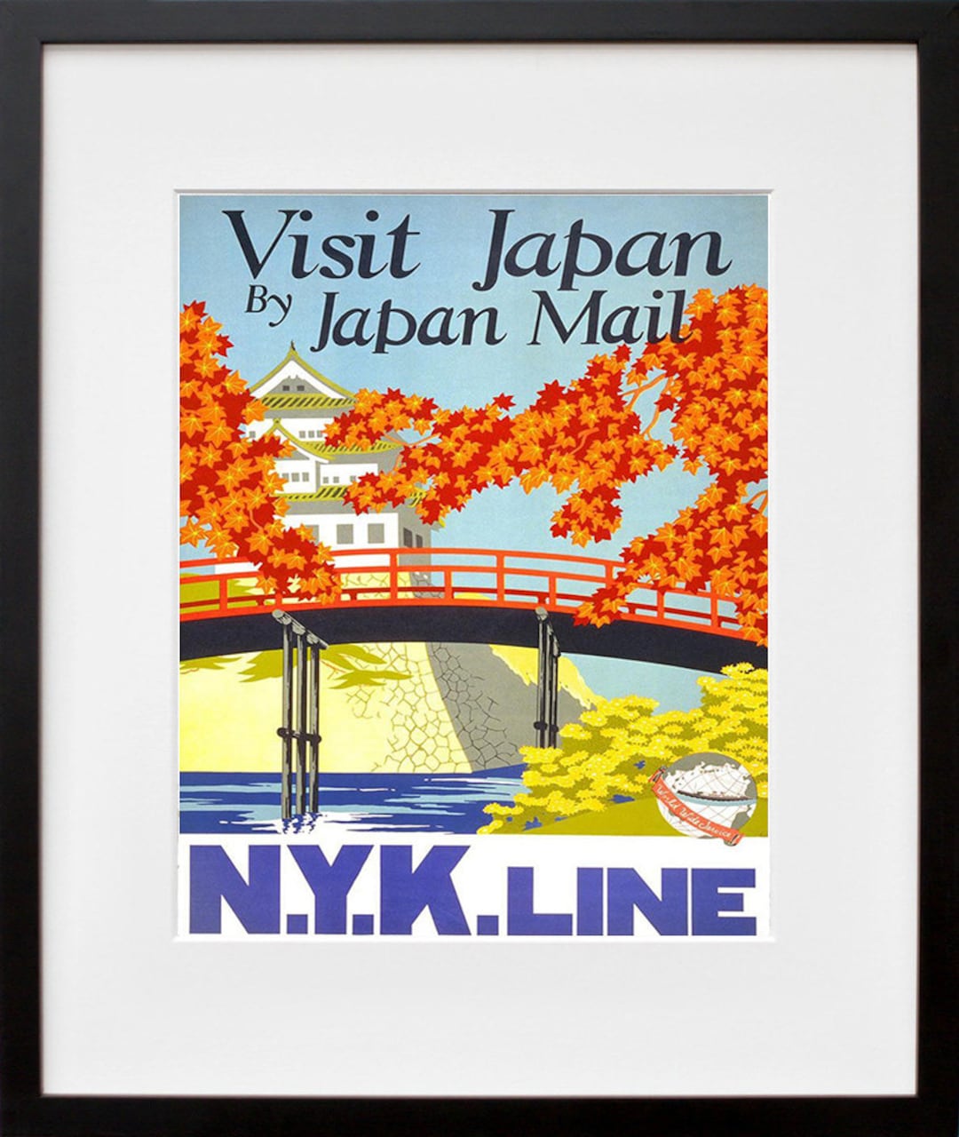 Japanese Art Print Japan Travel Poster (TR103) - Etsy