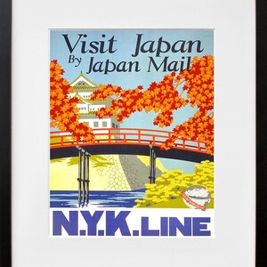 Japanese Art Print Japan Travel Poster (TR103)