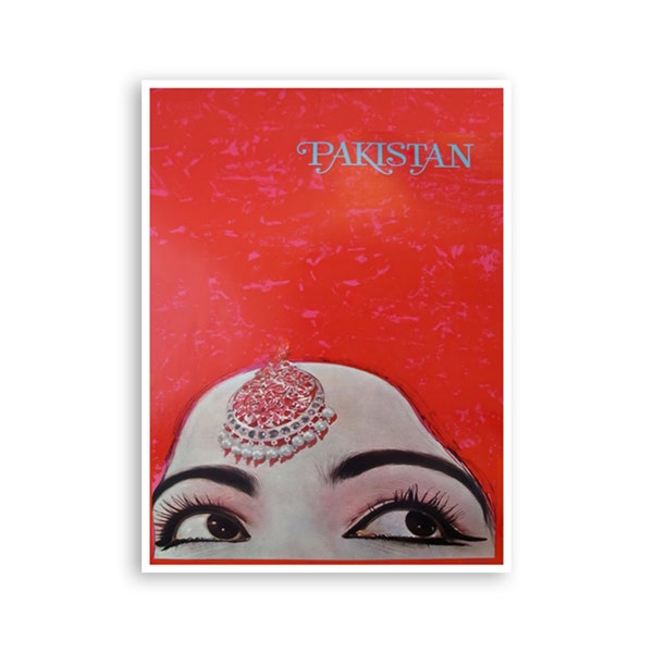 Vintage Pakistan Art Paki Travel Poster Wall Decor Print (XR4186)