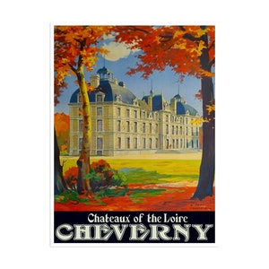 France Travel Poster French Art Print Home Decor (ZT375)