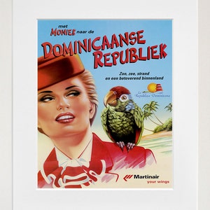 Travel Art Dominican Republic Print Poster Vintage Home Decor (XR99)